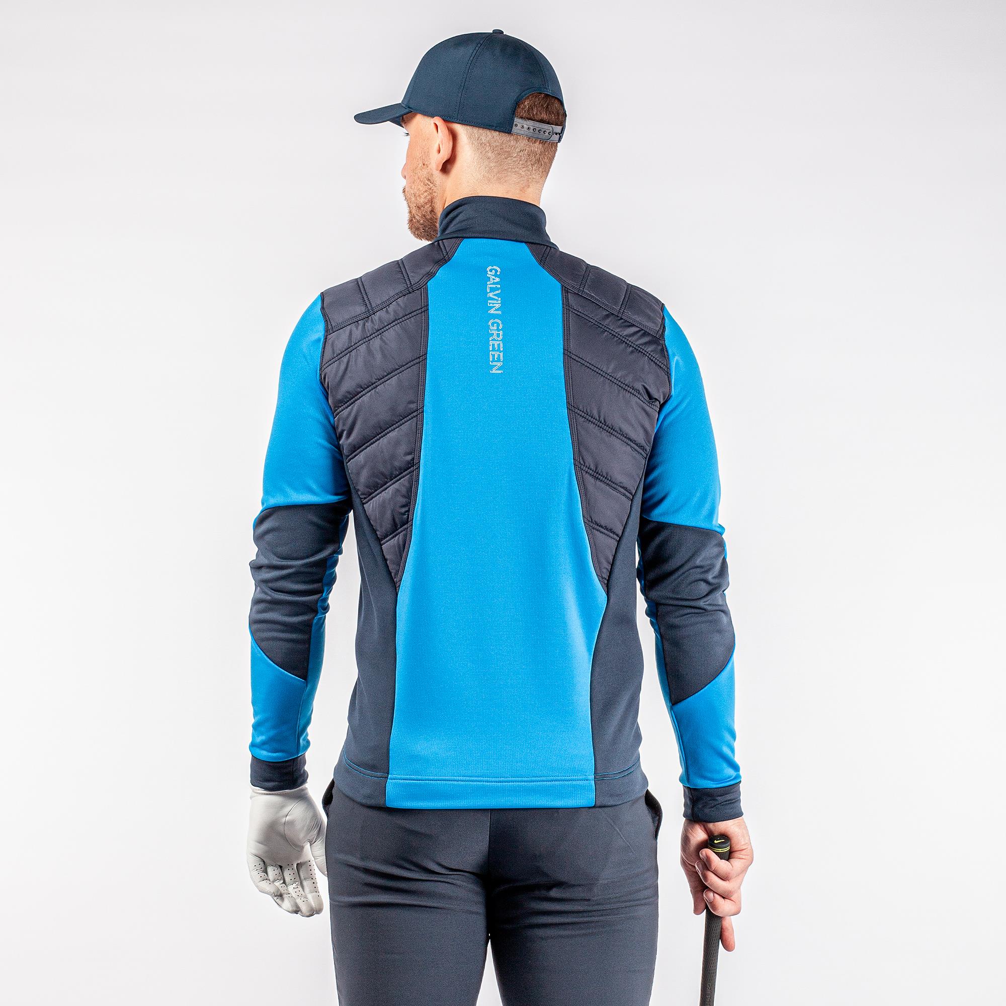 Galvin Green Durante Insula Mens Golf Mid Layer Blue/Navy/White